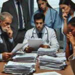 Health Insurers Call for Tougher Action Against Dutch Health Insurance Fraud, Concept art for illustrative purpose, tags: der krankenversicherer reaktion - Monok